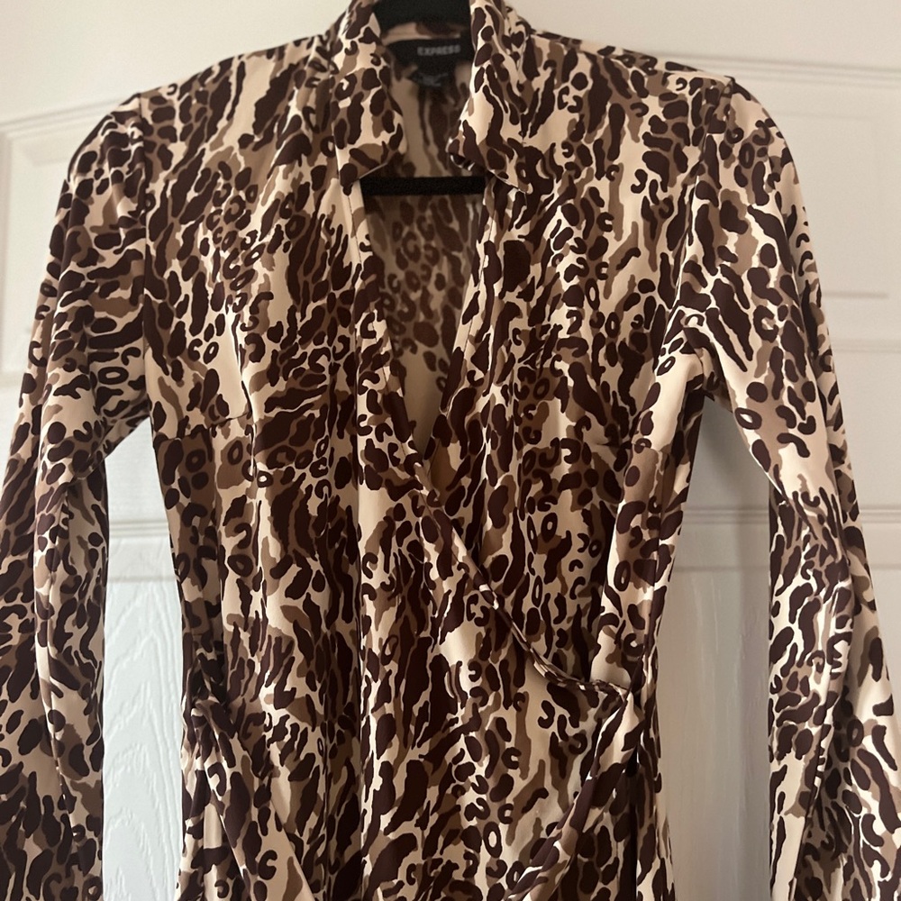 Express wrap dress